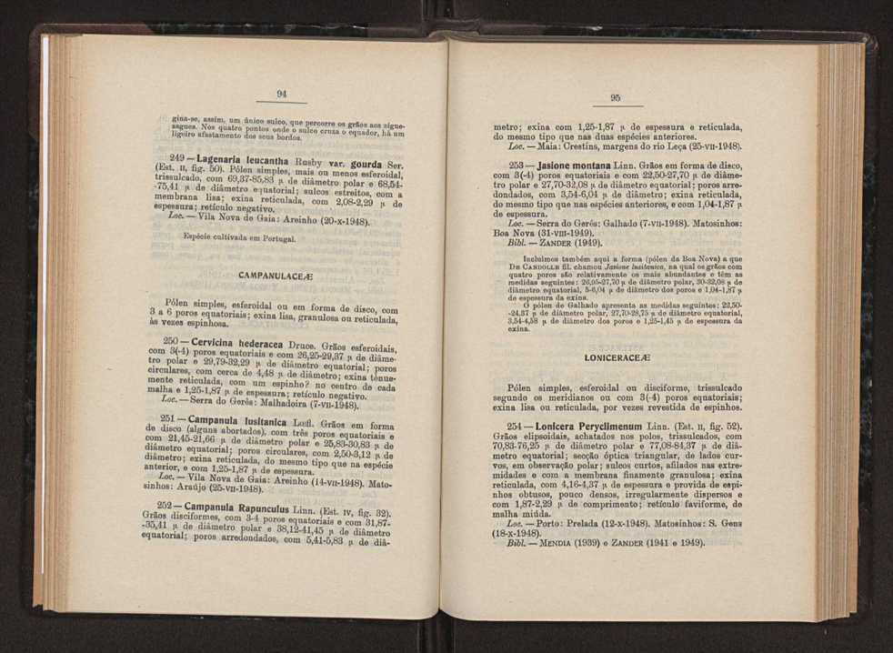 Anais da Faculdade de Sci�ncias do Porto (antigos Annaes Scientificos da Academia Polytecnica do Porto). Vol. 36 49