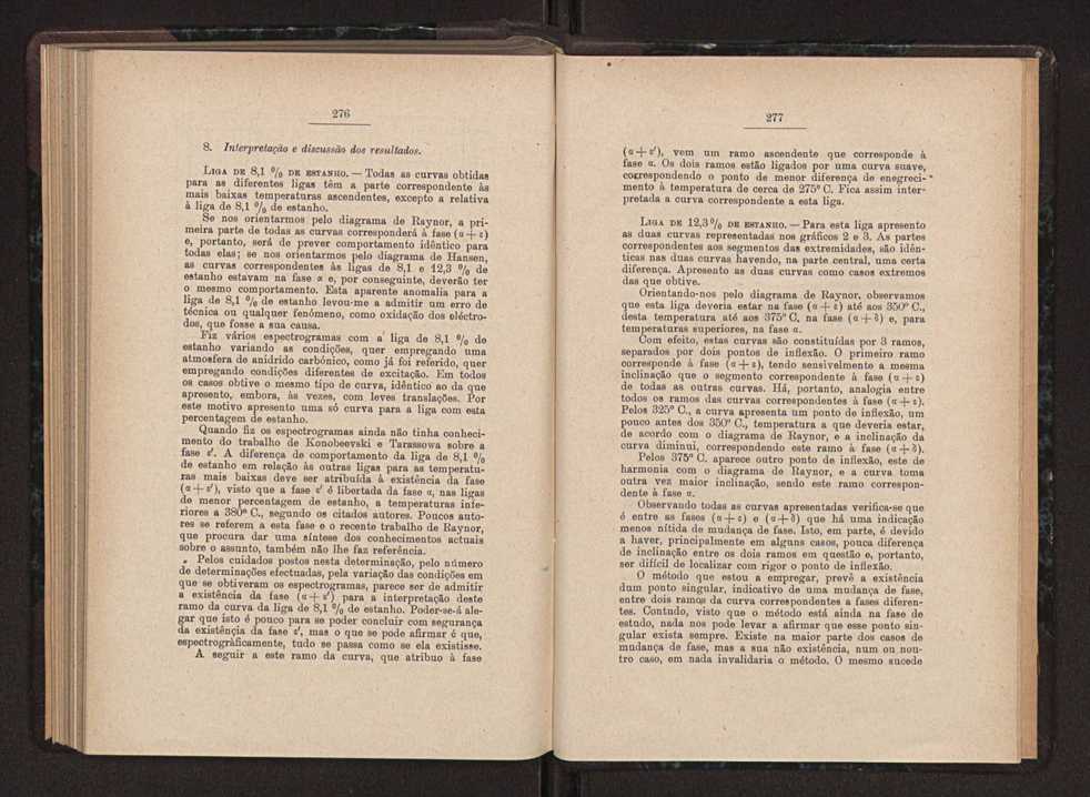 Anais da Faculdade de Scincias do Porto (antigos Annaes Scientificos da Academia Polytecnica do Porto). Vol. 36 150