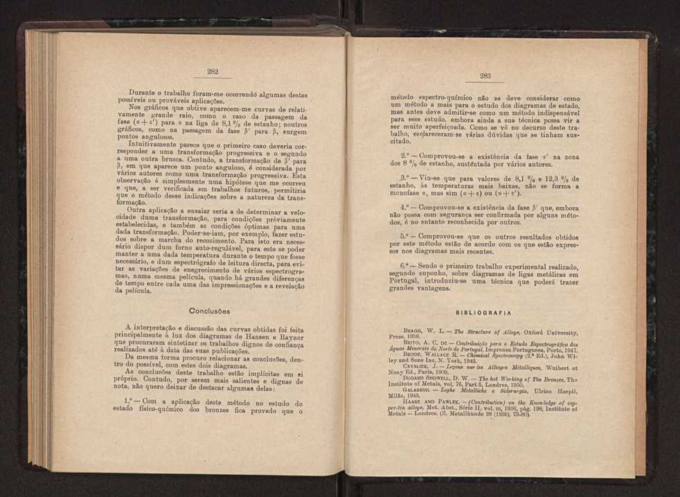 Anais da Faculdade de Scincias do Porto (antigos Annaes Scientificos da Academia Polytecnica do Porto). Vol. 36 153