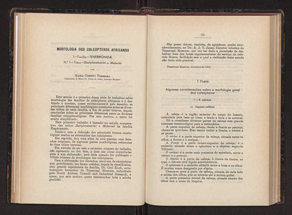 Anais da Faculdade de Scincias do Porto (antigos Annaes Scientificos da Academia Polytecnica do Porto). Vol. 37 44