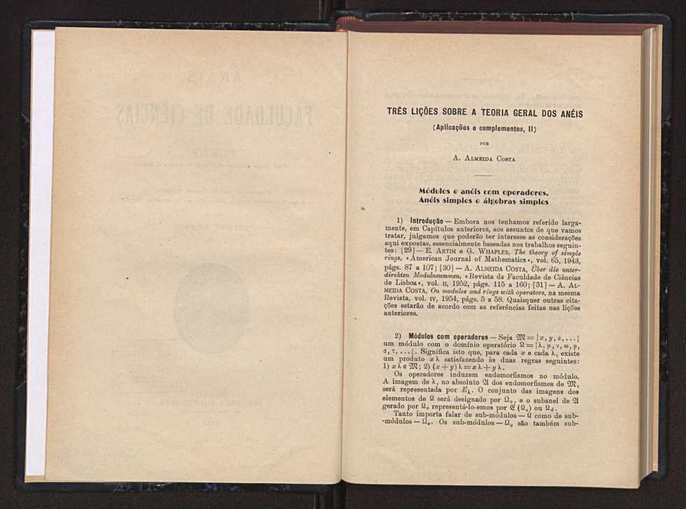 Anais da Faculdade de Scincias do Porto (antigos Annaes Scientificos da Academia Polytecnica do Porto). Vol. 38 5