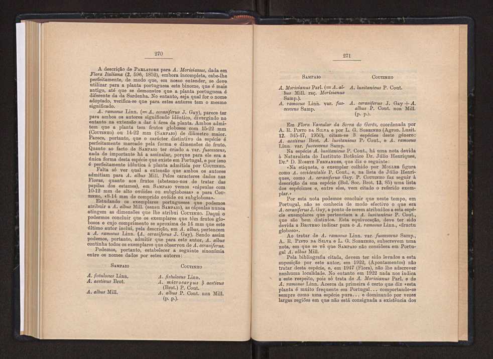 Anais da Faculdade de Scincias do Porto (antigos Annaes Scientificos da Academia Polytecnica do Porto). Vol. 38 144