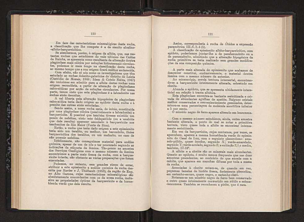 Anais da Faculdade de Scincias do Porto (antigos Annaes Scientificos da Academia Polytecnica do Porto). Vol. 39 66
