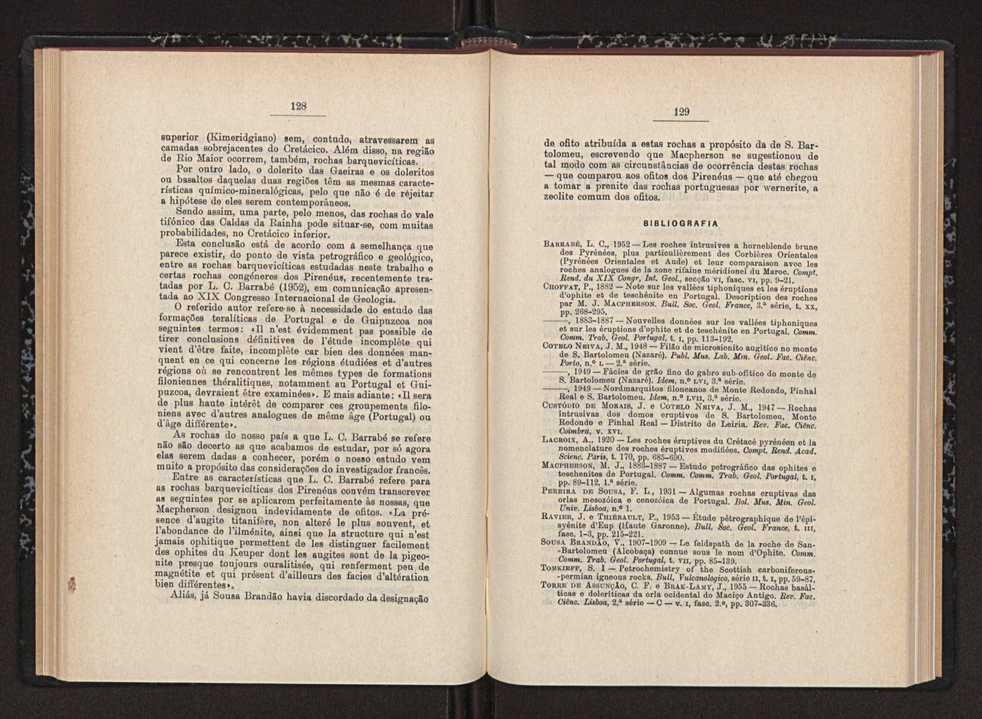 Anais da Faculdade de Scincias do Porto (antigos Annaes Scientificos da Academia Polytecnica do Porto). Vol. 39 70