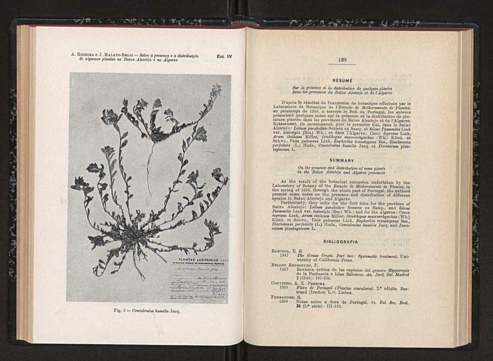 Anais da Faculdade de Scincias do Porto (antigos Annaes Scientificos da Academia Polytecnica do Porto). Vol. 39 77