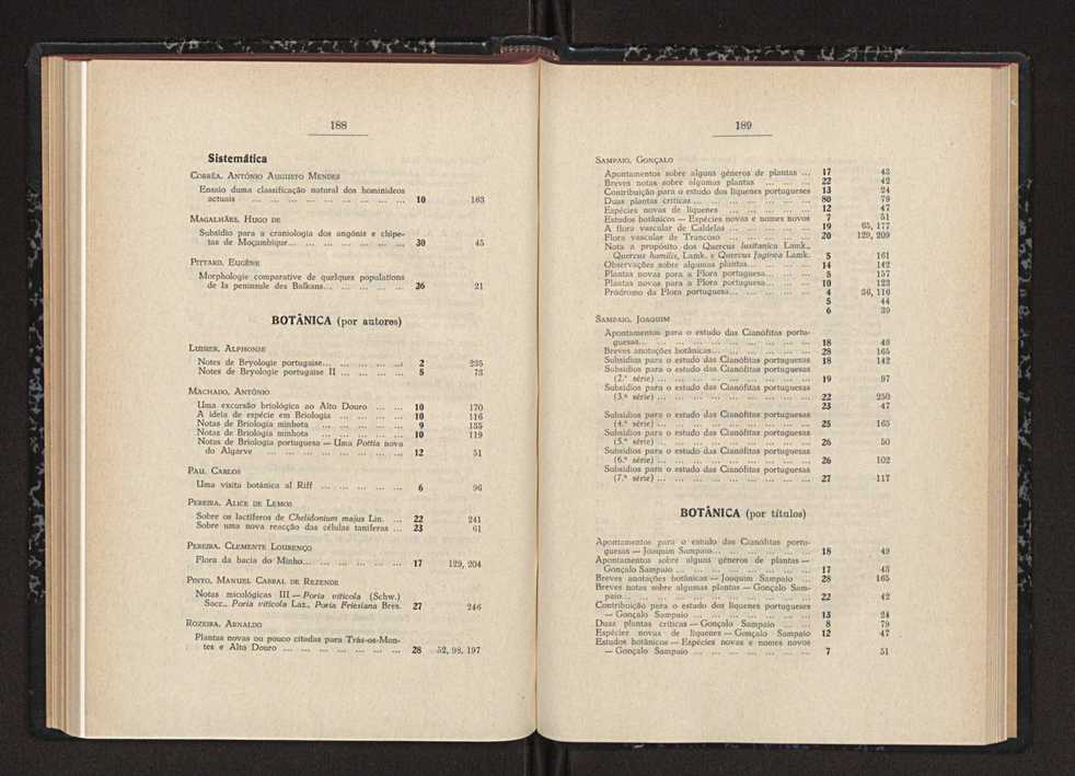 Anais da Faculdade de Scincias do Porto (antigos Annaes Scientificos da Academia Polytecnica do Porto). Vol. 39 107