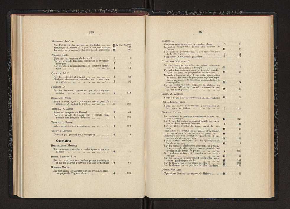 Anais da Faculdade de Sci�ncias do Porto (antigos Annaes Scientificos da Academia Polytecnica do Porto). Vol. 39 126