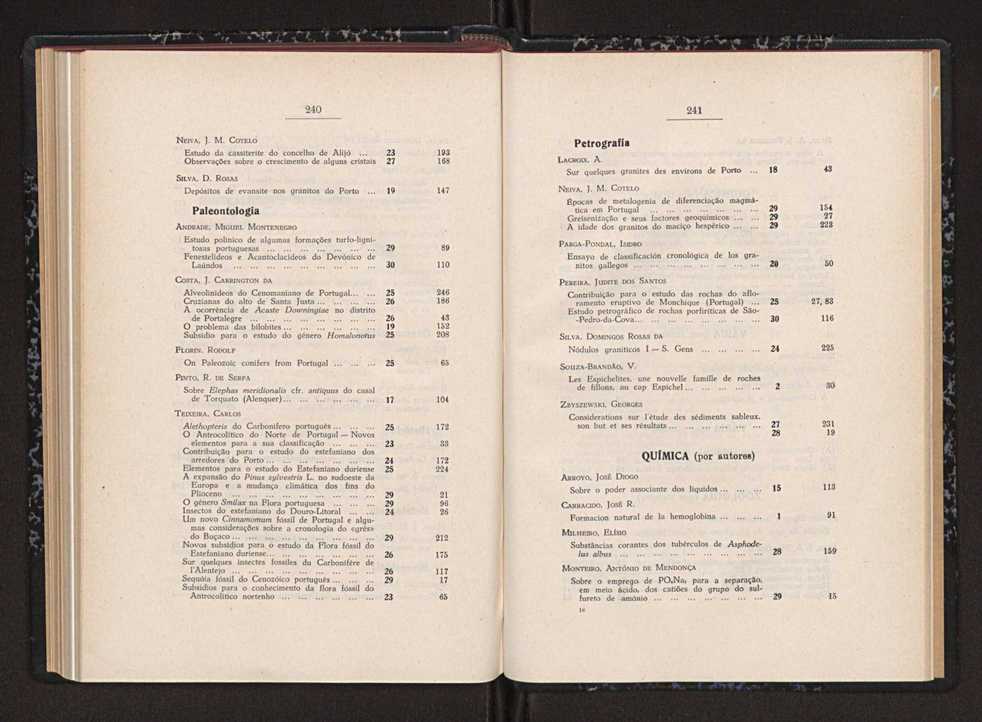 Anais da Faculdade de Scincias do Porto (antigos Annaes Scientificos da Academia Polytecnica do Porto). Vol. 39 133