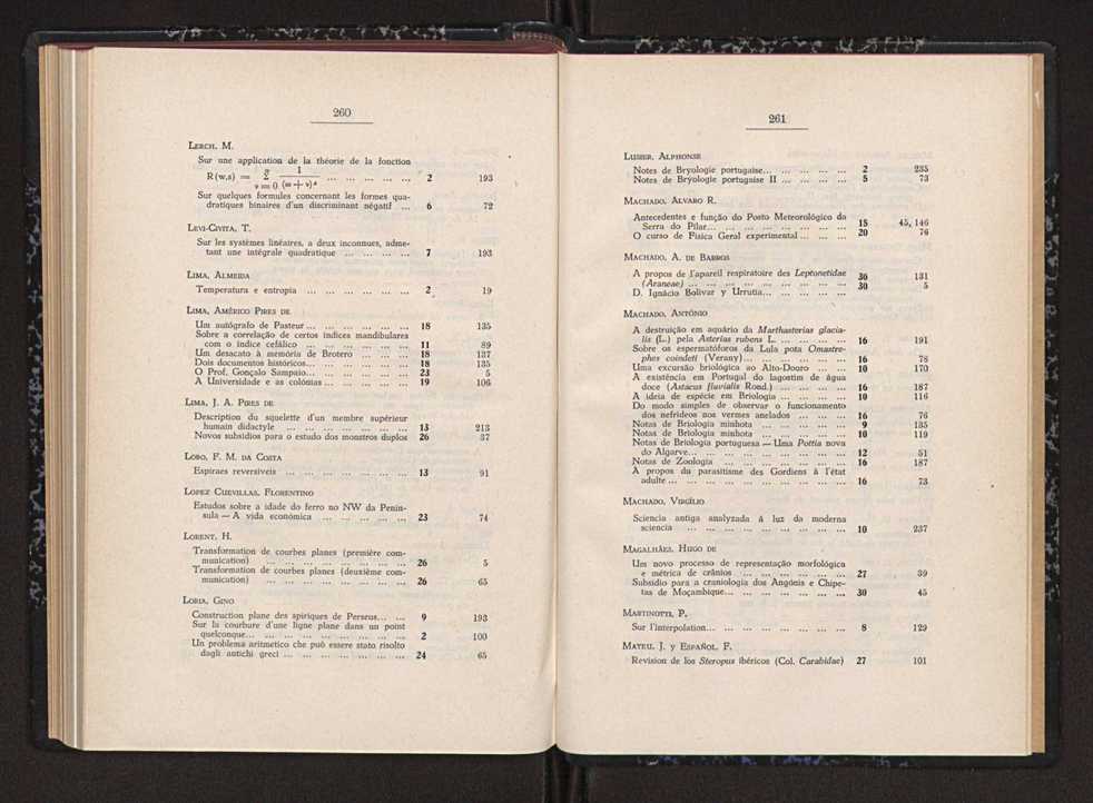 Anais da Faculdade de Scincias do Porto (antigos Annaes Scientificos da Academia Polytecnica do Porto). Vol. 39 143