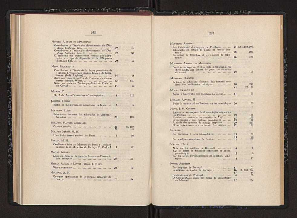 Anais da Faculdade de Scincias do Porto (antigos Annaes Scientificos da Academia Polytecnica do Porto). Vol. 39 144