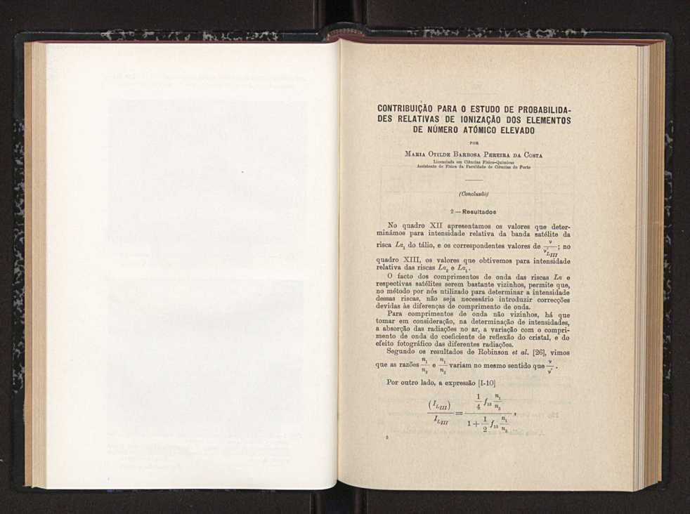 Anais da Faculdade de Scincias do Porto (antigos Annaes Scientificos da Academia Polytecnica do Porto). Vol. 41 39