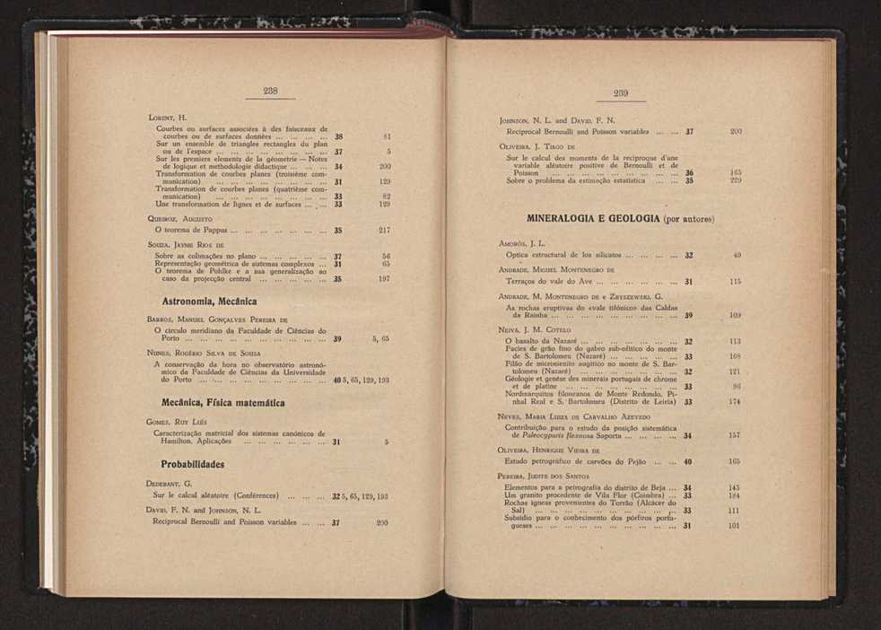 Anais da Faculdade de Sci�ncias do Porto (antigos Annaes Scientificos da Academia Polytecnica do Porto). Vol. 41 138