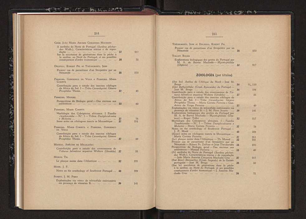 Anais da Faculdade de Scincias do Porto (antigos Annaes Scientificos da Academia Polytecnica do Porto). Vol. 41 141