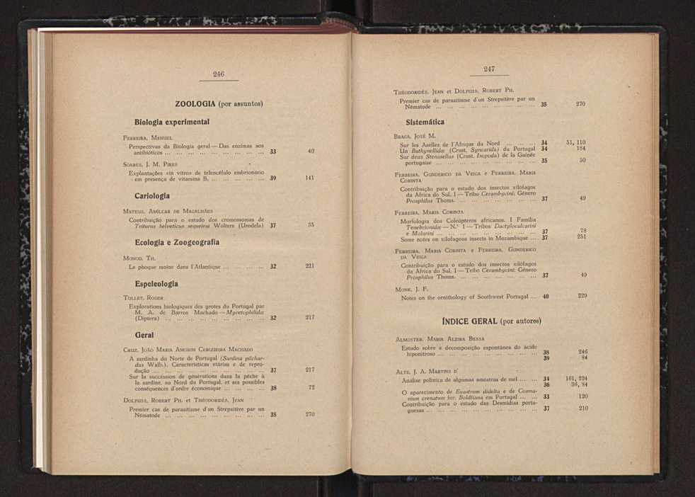 Anais da Faculdade de Scincias do Porto (antigos Annaes Scientificos da Academia Polytecnica do Porto). Vol. 41 142