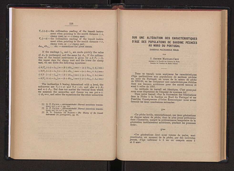 Anais da Faculdade de Scincias do Porto (antigos Annaes Scientificos da Academia Polytecnica do Porto). Vol. 43 59