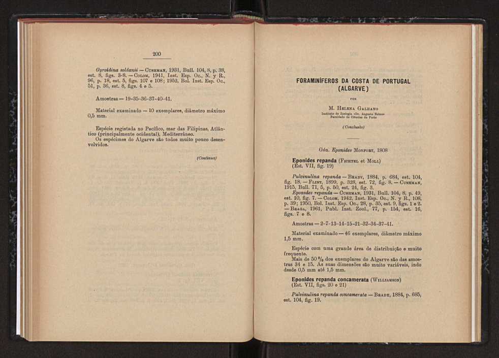 Anais da Faculdade de Scincias do Porto (antigos Annaes Scientificos da Academia Polytecnica do Porto). Vol. 45 113