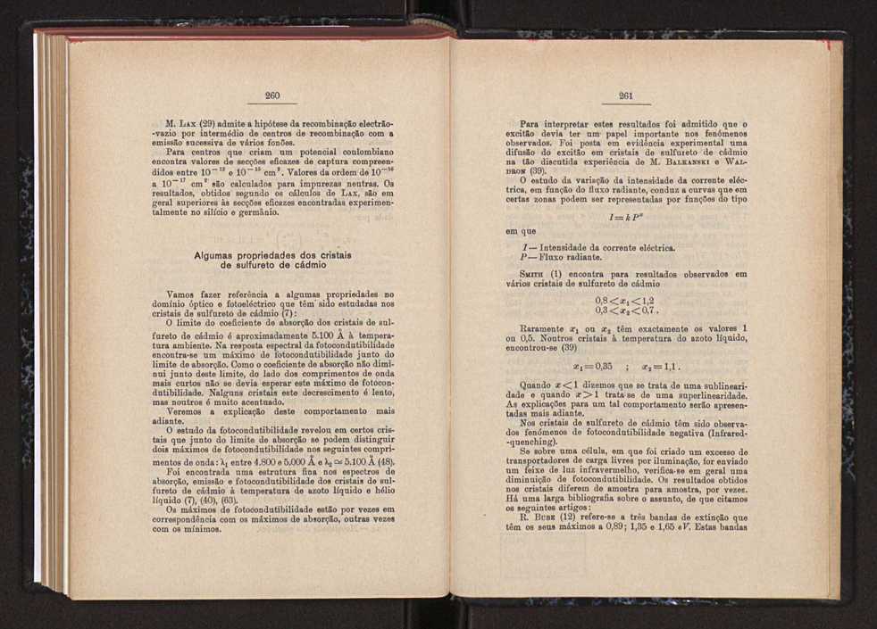 Anais da Faculdade de Scincias do Porto (antigos Annaes Scientificos da Academia Polytecnica do Porto). Vol. 45 153