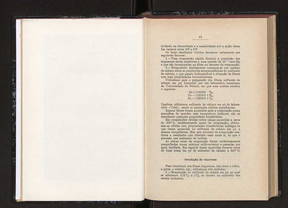 Anais da Faculdade de Scincias do Porto (antigos Annaes Scientificos da Academia Polytecnica do Porto). Vol. 46 11