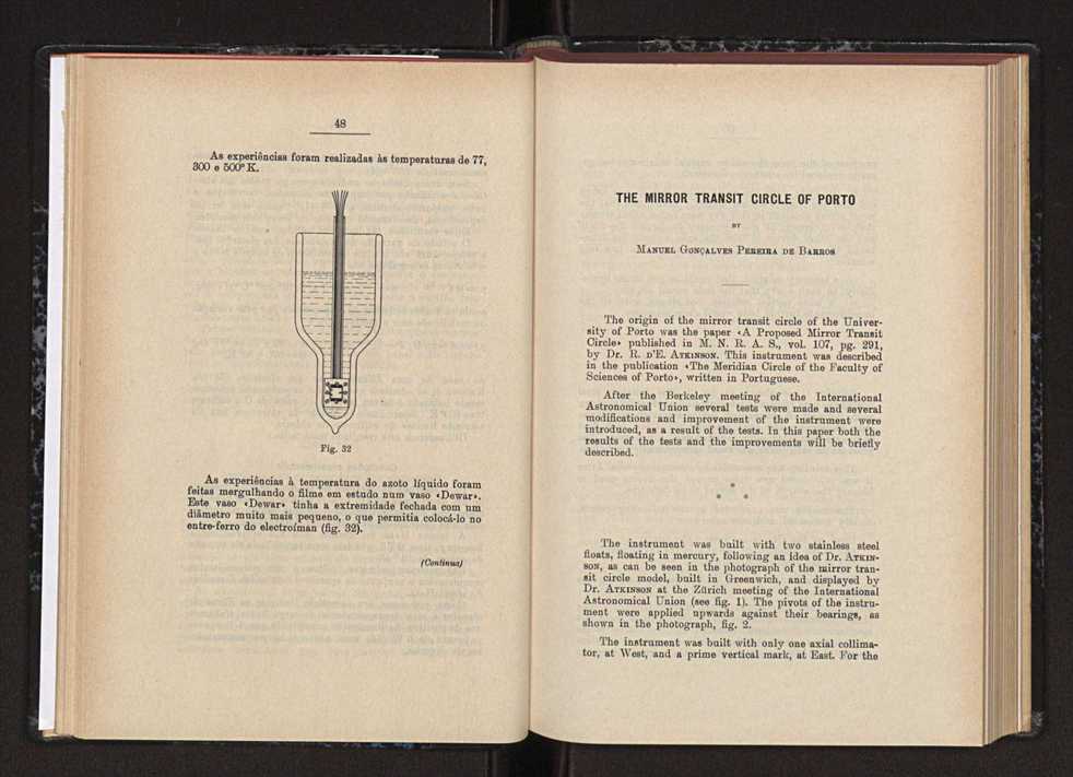 Anais da Faculdade de Scincias do Porto (antigos Annaes Scientificos da Academia Polytecnica do Porto). Vol. 46 30