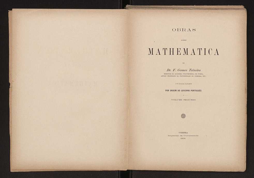Obras sobre mathematica. Vol. 2 3