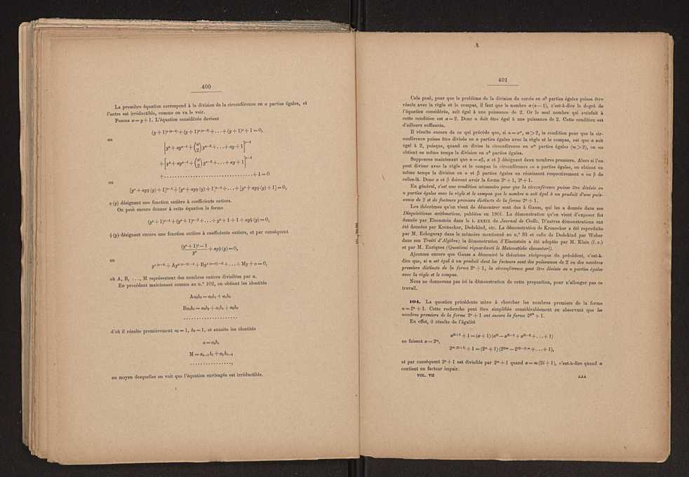 Obras sobre mathematica. Vol. 7 206