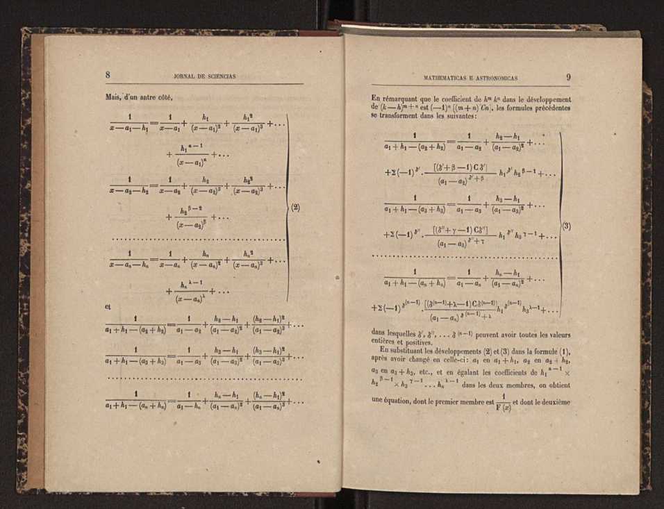 Jornal de sciencias mathematicas e astonomicas. Vol. 1 5