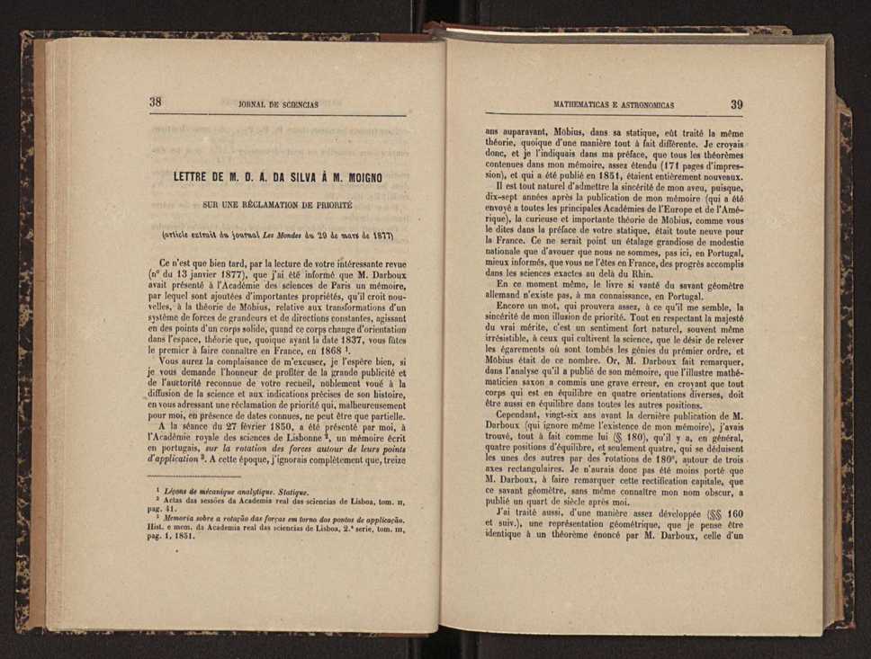 Jornal de sciencias mathematicas e astonomicas. Vol. 1 20