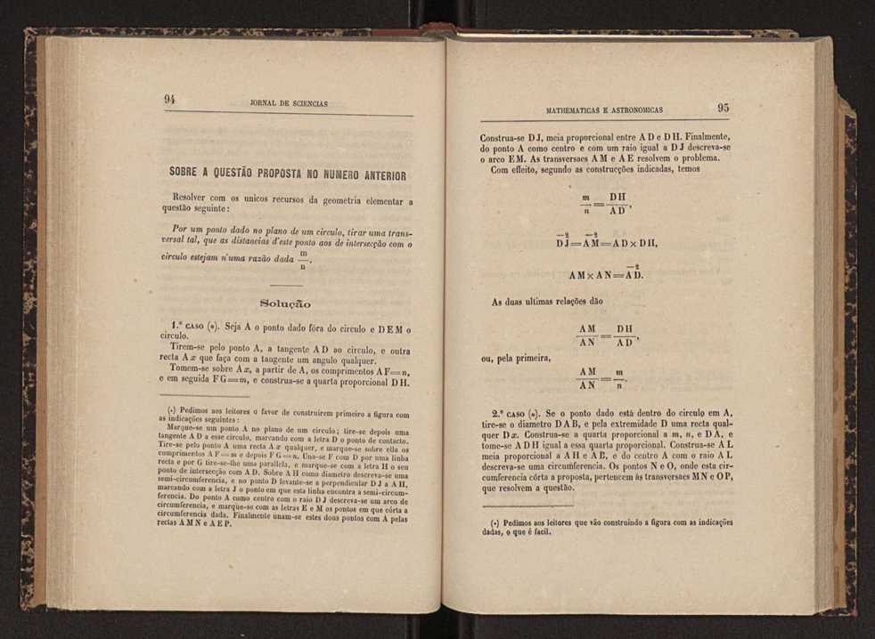 Jornal de sciencias mathematicas e astonomicas. Vol. 1 48