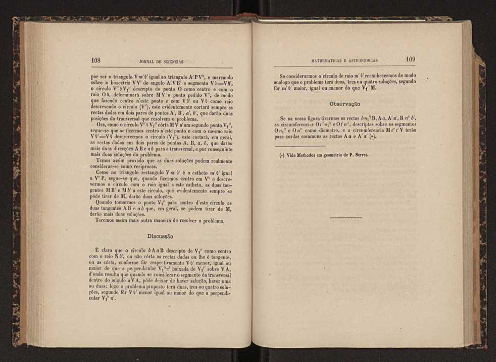 Jornal de sciencias mathematicas e astonomicas. Vol. 1 55