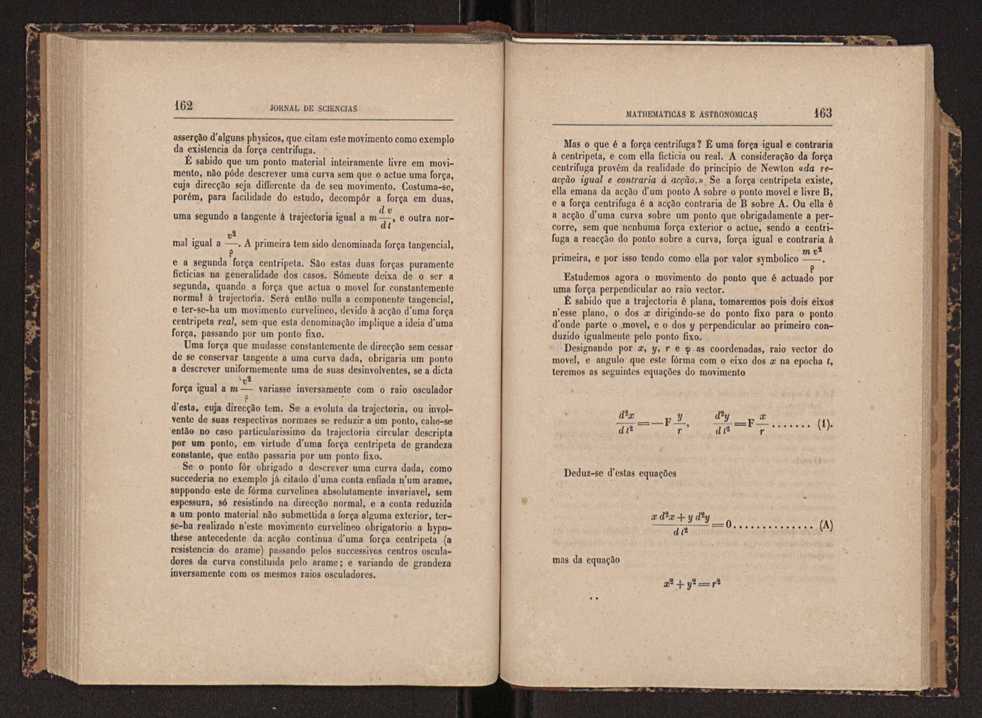 Jornal de sciencias mathematicas e astonomicas. Vol. 1 82