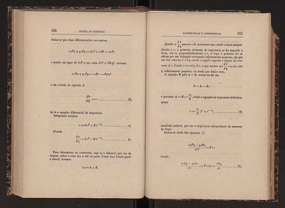 Jornal de sciencias mathematicas e astonomicas. Vol. 1 83