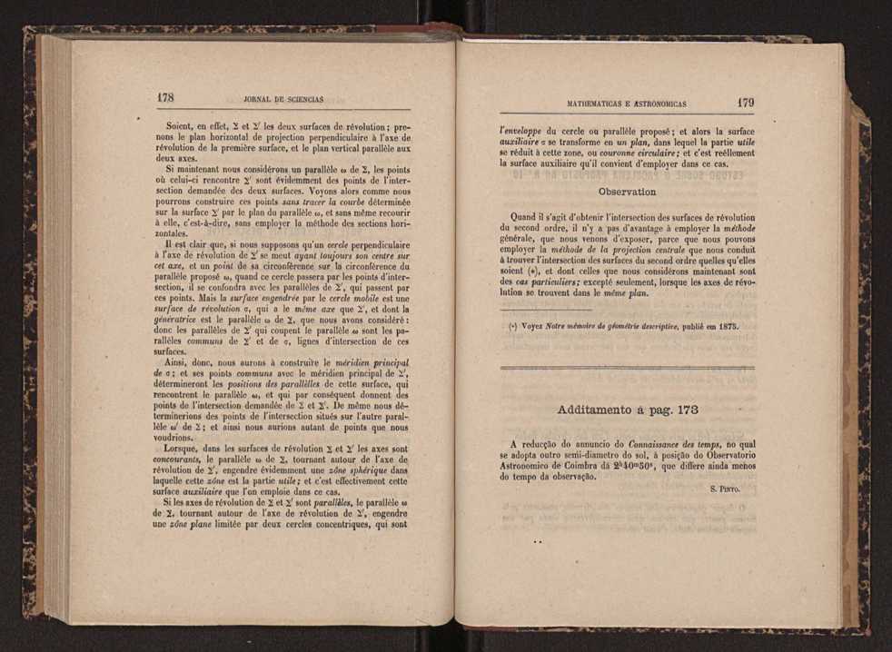 Jornal de sciencias mathematicas e astonomicas. Vol. 1 90
