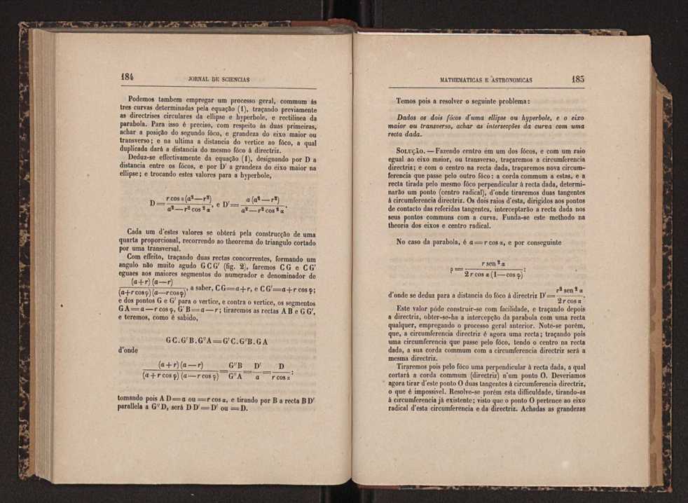 Jornal de sciencias mathematicas e astonomicas. Vol. 1 93
