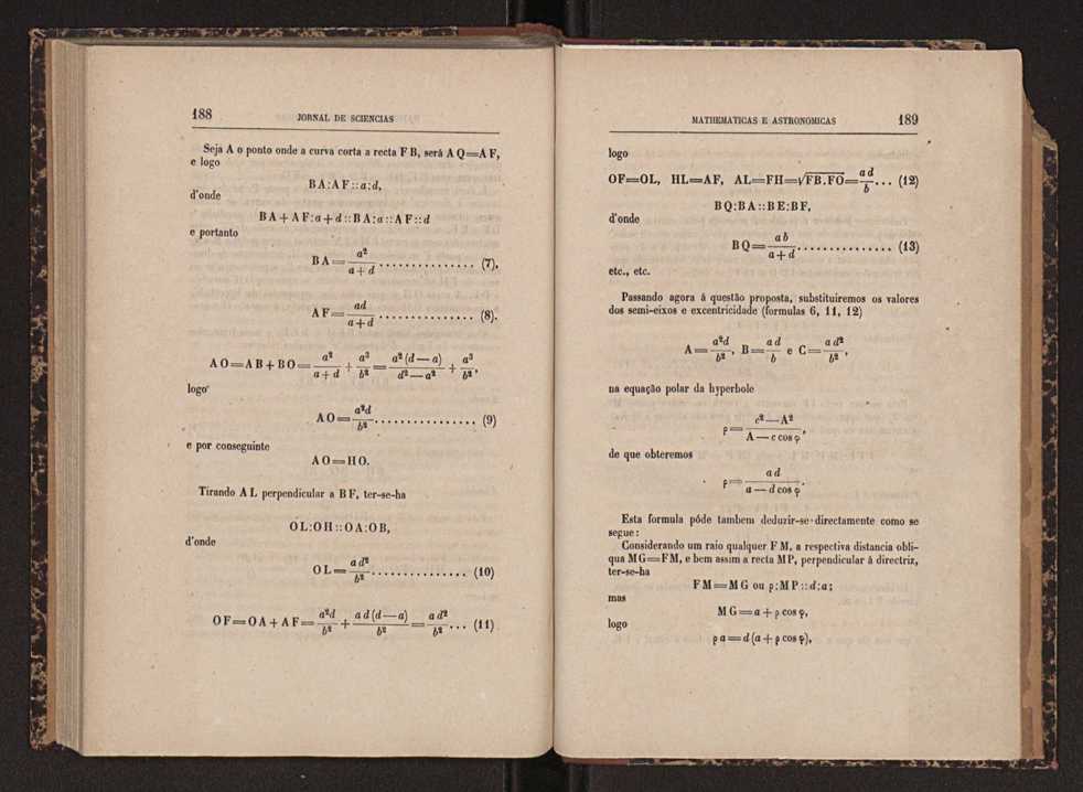 Jornal de sciencias mathematicas e astonomicas. Vol. 1 95