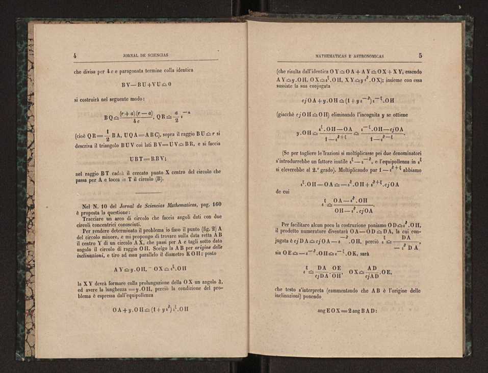 Jornal de sciencias mathematicas e astronomicas. Vol. 2 4