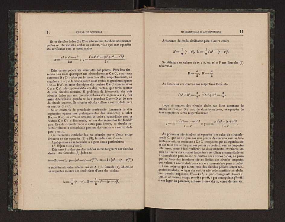 Jornal de sciencias mathematicas e astronomicas. Vol. 2 8
