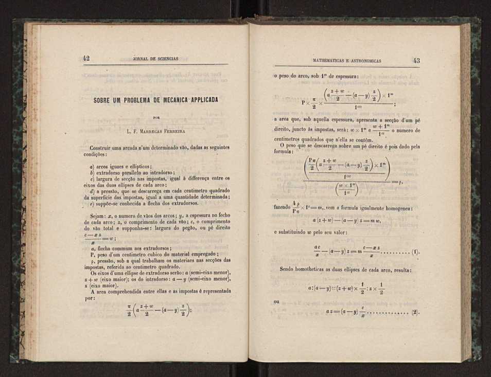 Jornal de sciencias mathematicas e astronomicas. Vol. 2 23
