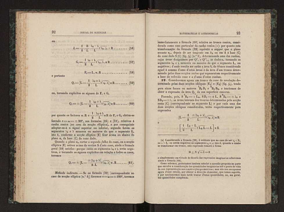 Jornal de sciencias mathematicas e astronomicas. Vol. 2 51