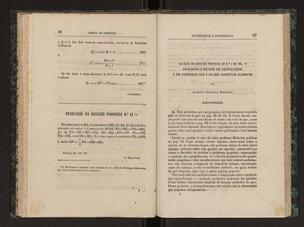 Jornal de sciencias mathematicas e astronomicas. Vol. 2 53