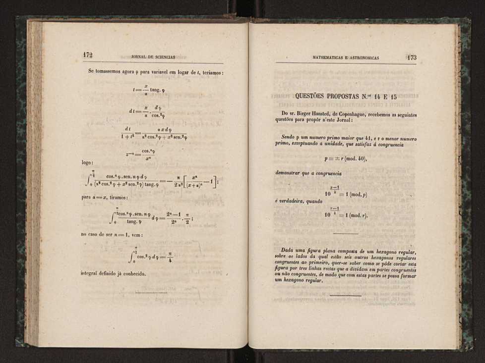 Jornal de sciencias mathematicas e astronomicas. Vol. 2 91