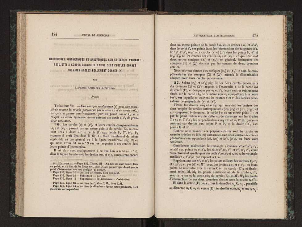 Jornal de sciencias mathematicas e astronomicas. Vol. 2 92