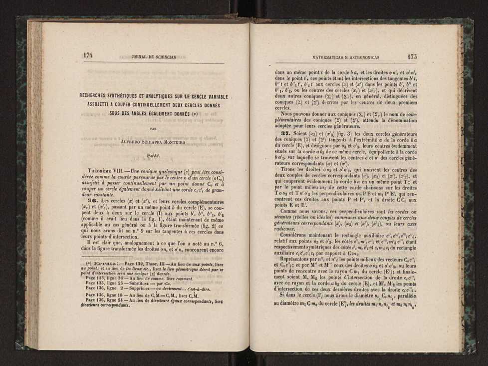 Jornal de sciencias mathematicas e astronomicas. Vol. 2 92