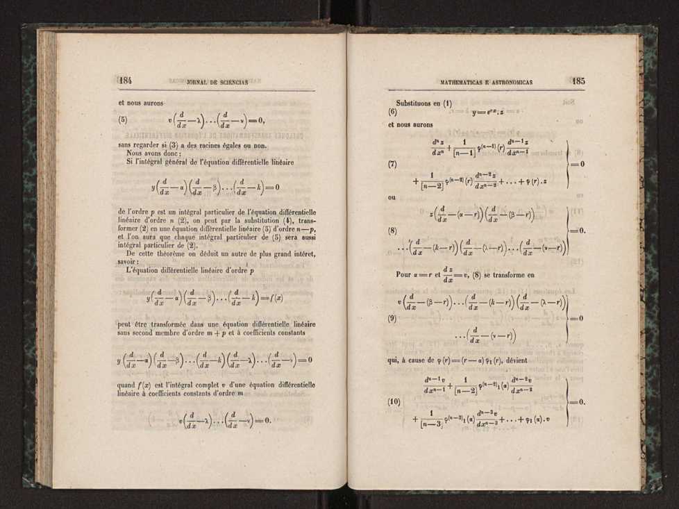 Jornal de sciencias mathematicas e astronomicas. Vol. 2 97