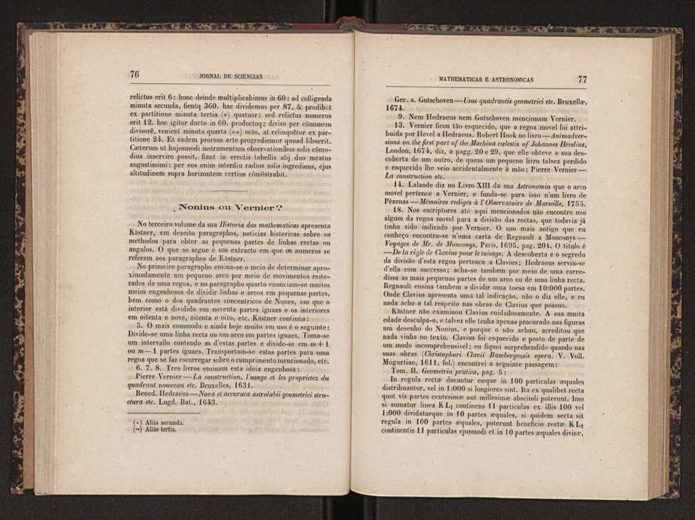 Jornal de sciencias mathematicas e astronomicas. Vol. 3 40