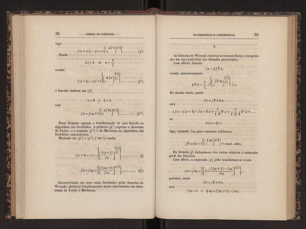 Jornal de sciencias mathematicas e astronomicas. Vol. 3 49