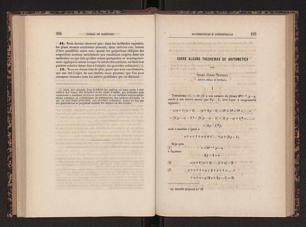 Jornal de sciencias mathematicas e astronomicas. Vol. 3 54