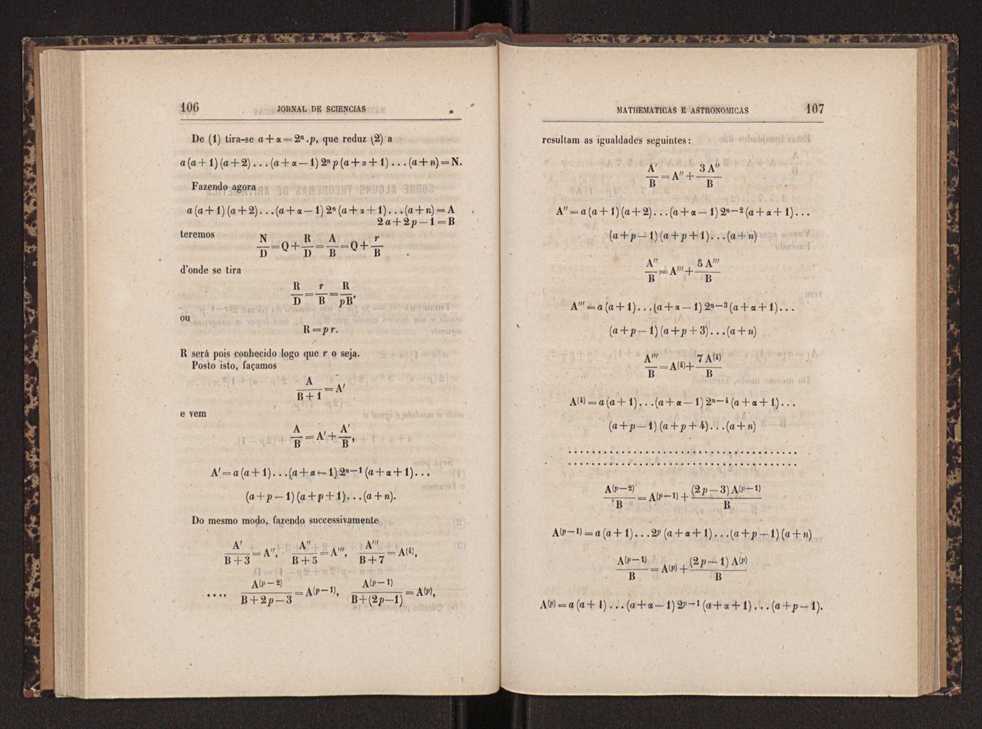 Jornal de sciencias mathematicas e astronomicas. Vol. 3 55