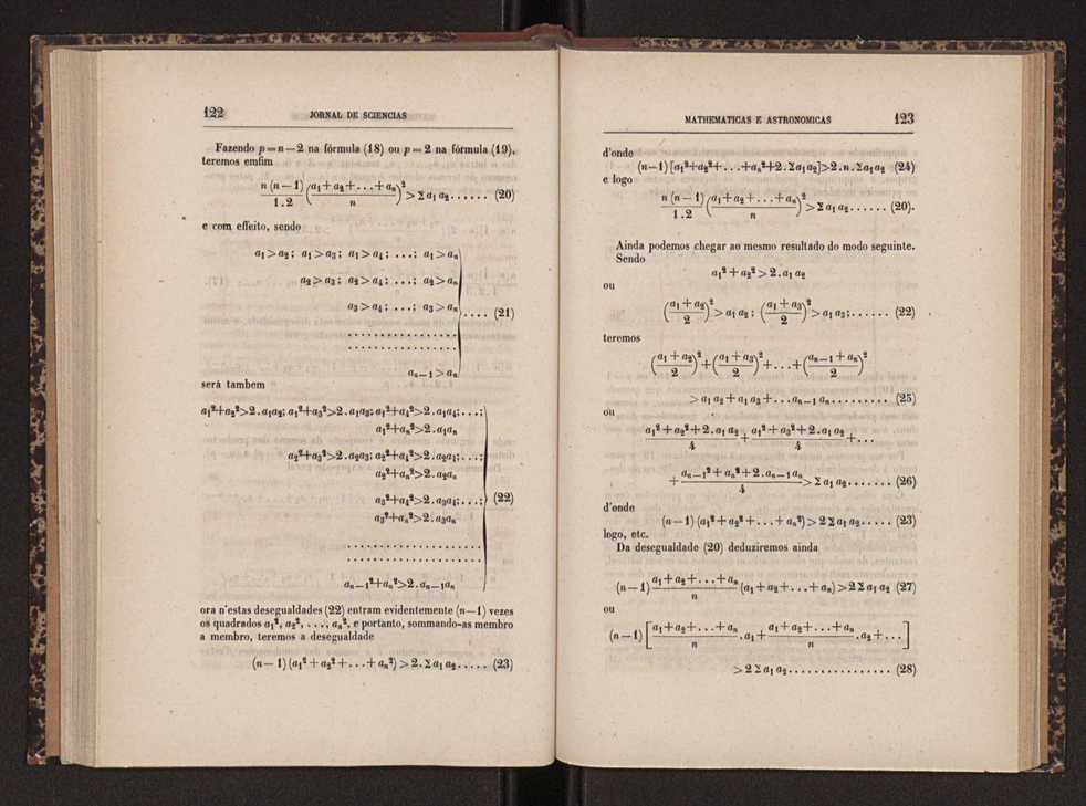 Jornal de sciencias mathematicas e astronomicas. Vol. 3 63
