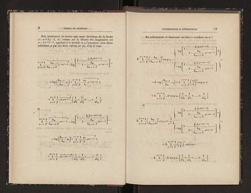Jornal de sciencias mathematicas e astronomicas. Vol. 4 6