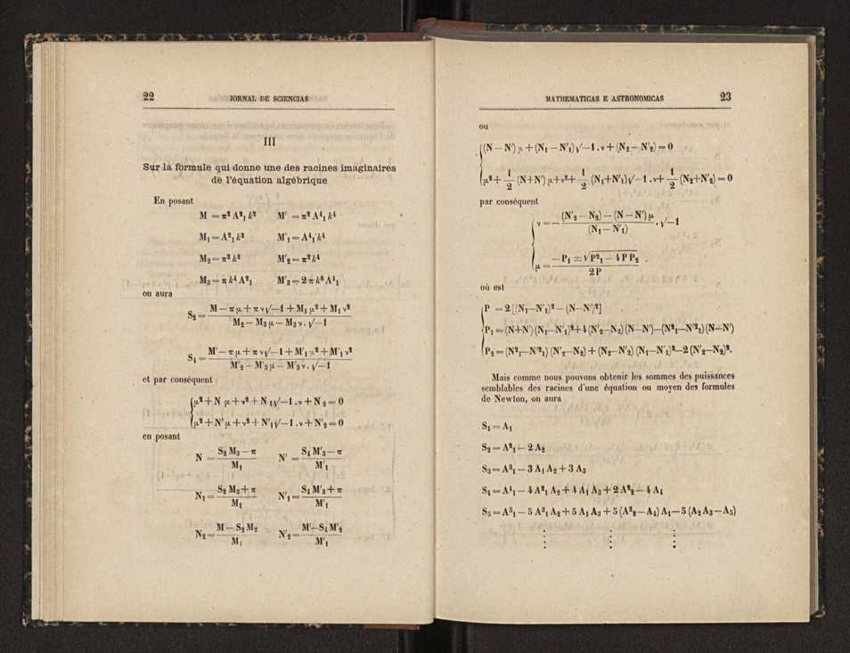 Jornal de sciencias mathematicas e astronomicas. Vol. 4 13